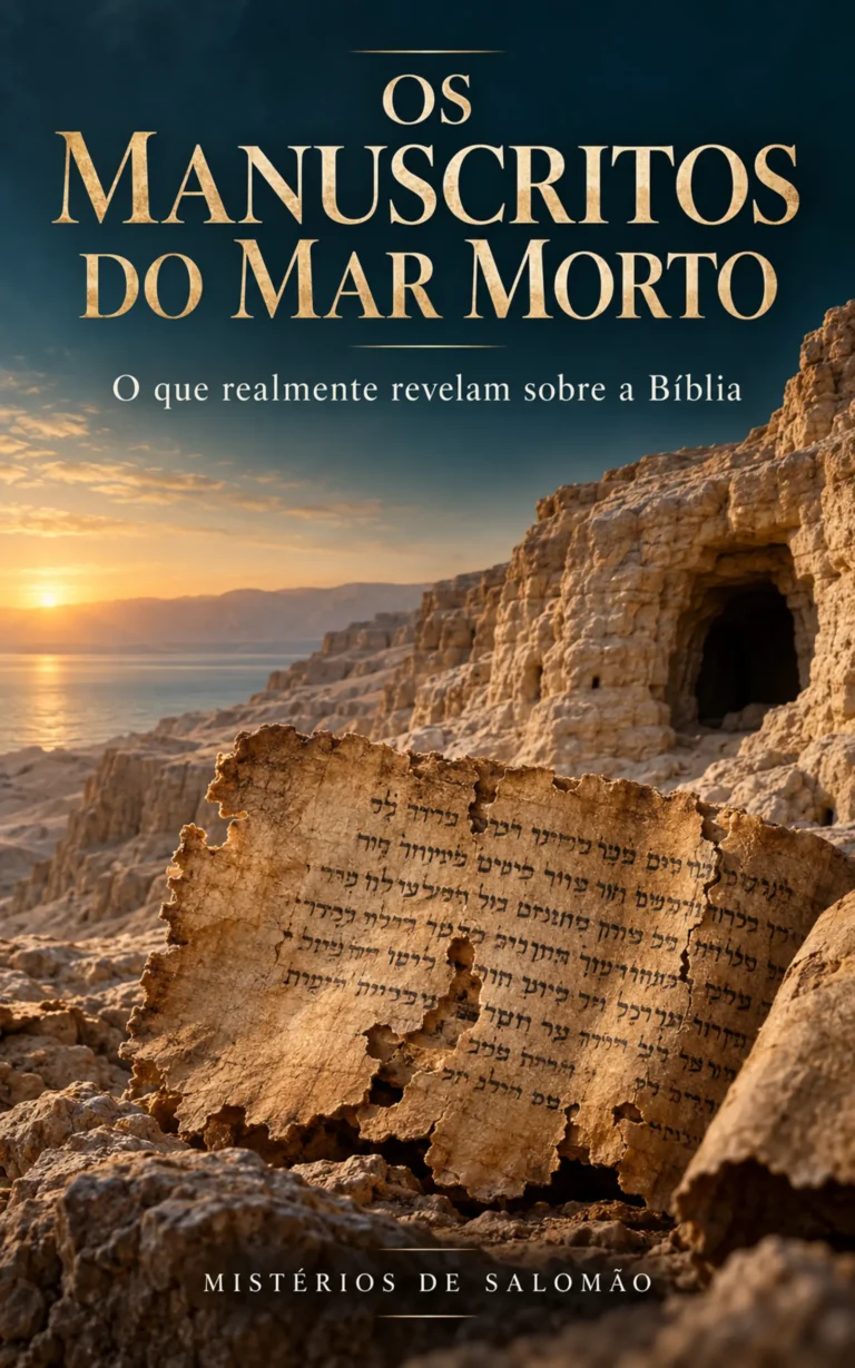 Capa de Os Manuscritos do Mar Morto: o que realmente revelam sobre a Bíblia
